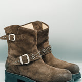 8" RIDER BOOT | BROWN SUEDE