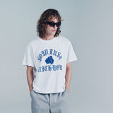 BABY BAGGY TEE | IN LUST | WHITE