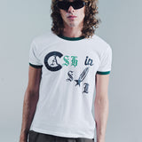 DARIO TEE | CASH IN | WHITE-GREEN