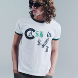 DARIO TEE | CASH IN | WHITE-GREEN