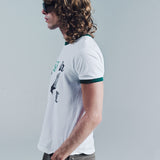 DARIO TEE | CASH IN | WHITE-GREEN