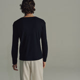 Dias Cortes L/S Ribbed Tee | Black