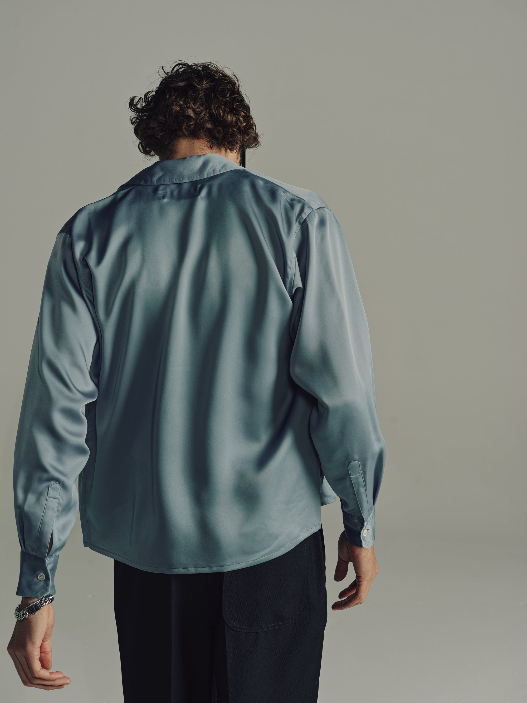 Boulavard Long Sleeve Shirt | Cloud Blue