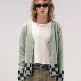 CHEVY CARDIGAN | GREEN/BLACK