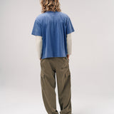 BABY BAGGY TEE DICE CROSS | NAVY