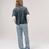 BABY BAGGY TEE ROSE | BLACK