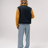 CORKY JACKET | BLACK/MUSTARD