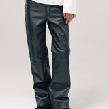 VALLUCO LEATHER PANT | BLACK