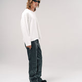 THRASHER LS TEEE | VINTAGE WHITE