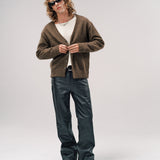 CHEVY CARDIGAN | BROWN