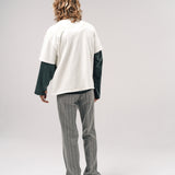 BABY BAGGY TEE LA PIEDAD | WHITE