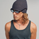 CORNER BEENIE EBONY