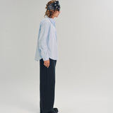 WASHED COTTON RELAXED SHIRT