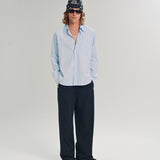 WASHED COTTON RELAXED SHIRT
