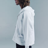 ROLA ZIP HOODIE | WHITE