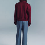 LOCO DICE JACKET | BURGUNDY RED