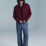 LOCO DICE JACKET | BURGUNDY RED