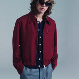 LOCO DICE JACKET | BURGUNDY RED