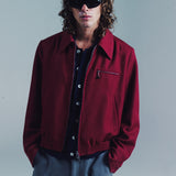 LOCO DICE JACKET | BURGUNDY RED