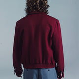 LOCO DICE JACKET | BURGUNDY RED