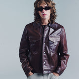 TRUCKER JACKET | BROWN