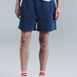 BABY BAGGY FLEECE SHORTS | NAVY