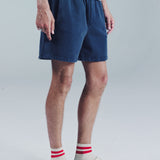 BABY BAGGY FLEECE SHORTS | NAVY