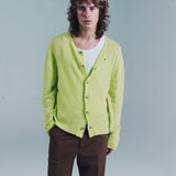 WEEZUR CARDIGAN | CHARTREUSE