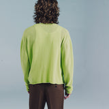 WEEZUR CARDIGAN | CHARTREUSE