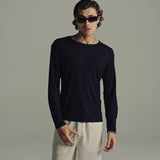 Dias Cortes L/S Ribbed Tee | Black
