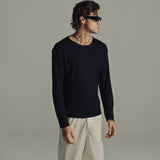 Dias Cortes L/S Ribbed Tee | Black
