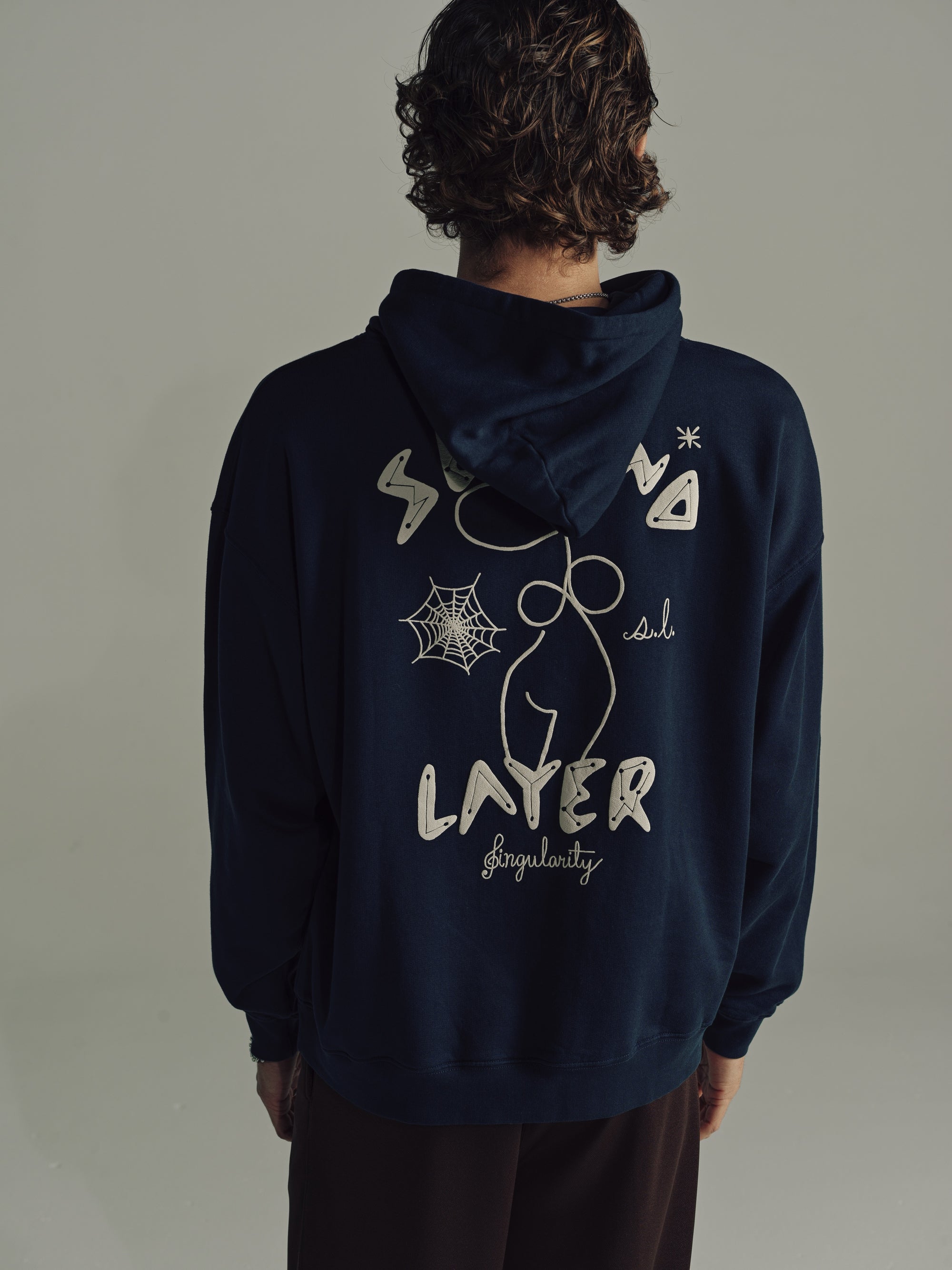 Live Wire Hoodie | Vintage Navy