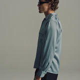 Boulavard Long Sleeve Shirt | Cloud Blue