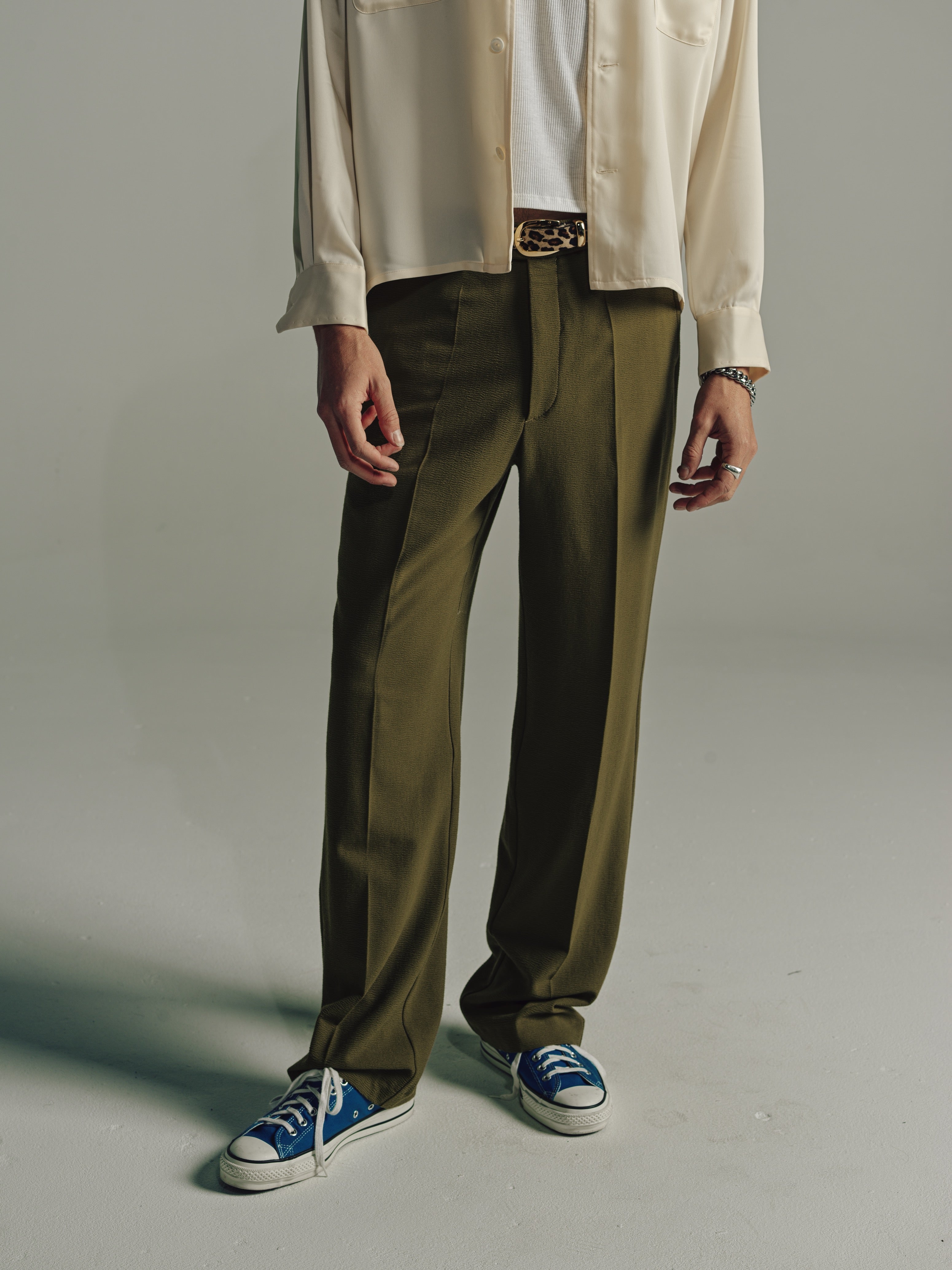 Relaxed Primo Trouser | Olive