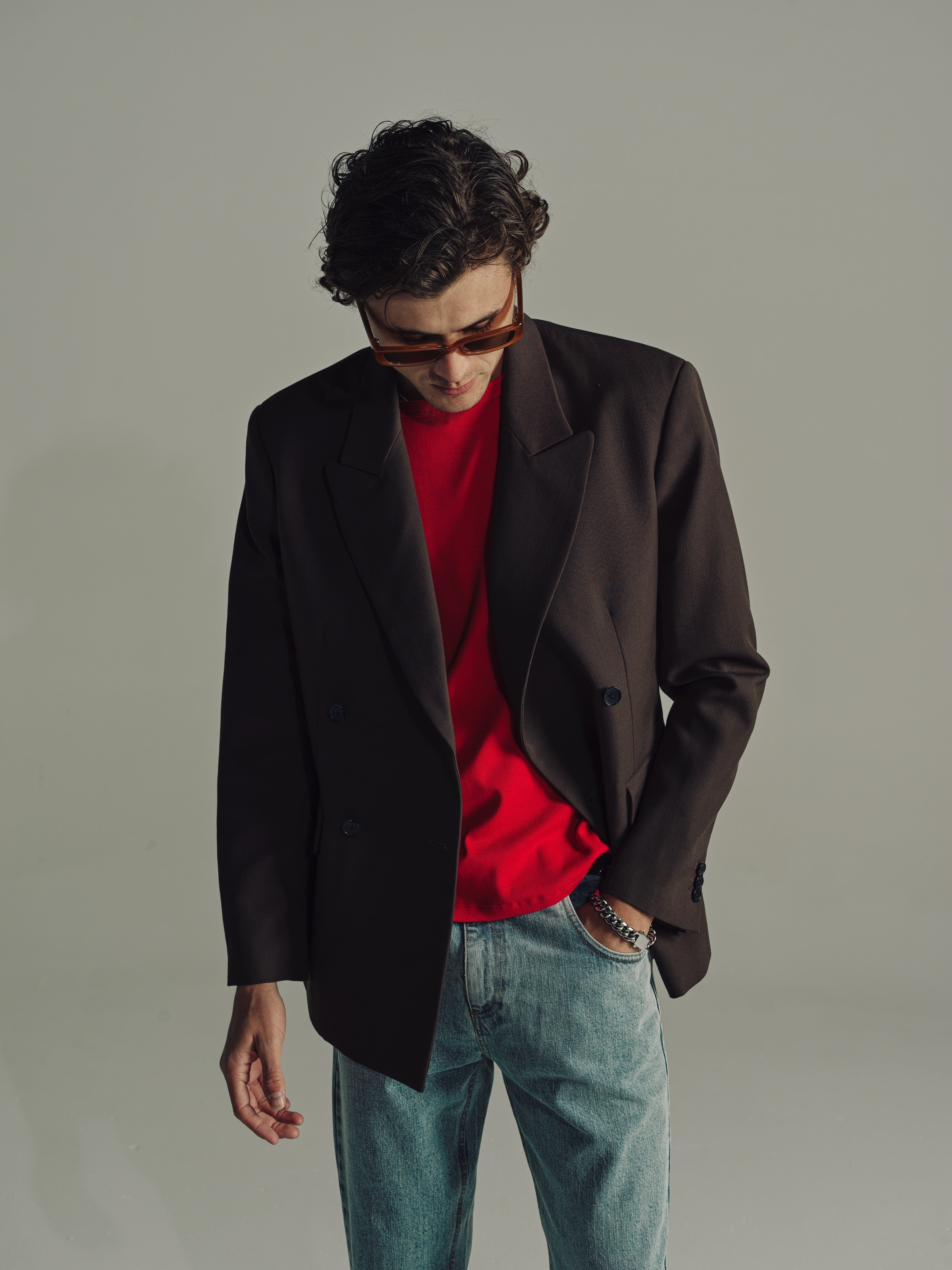 Pico Blazer | Brown – SECOND/LAYER Inc.