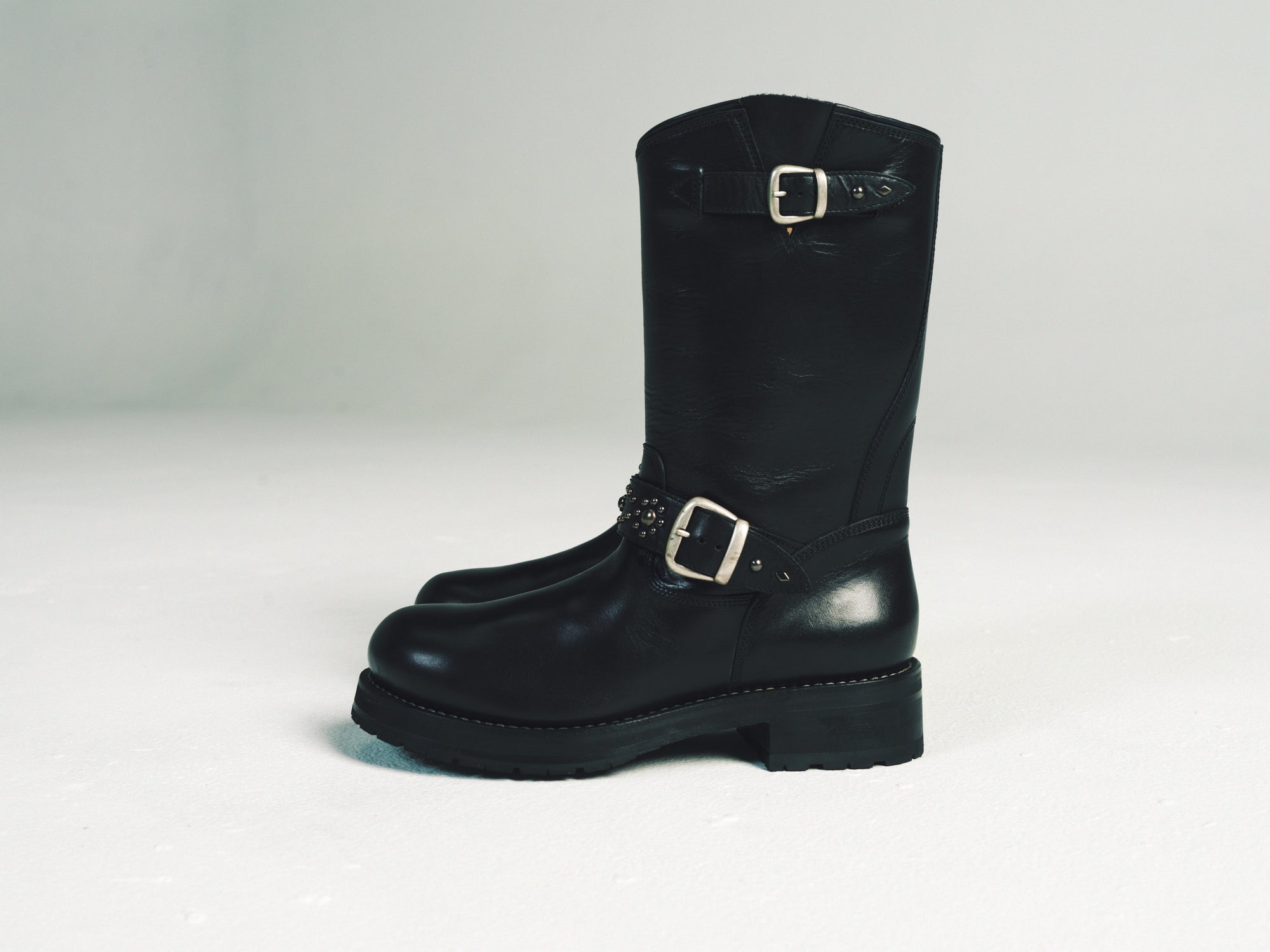 RIDER BOOT | BLACK STUD