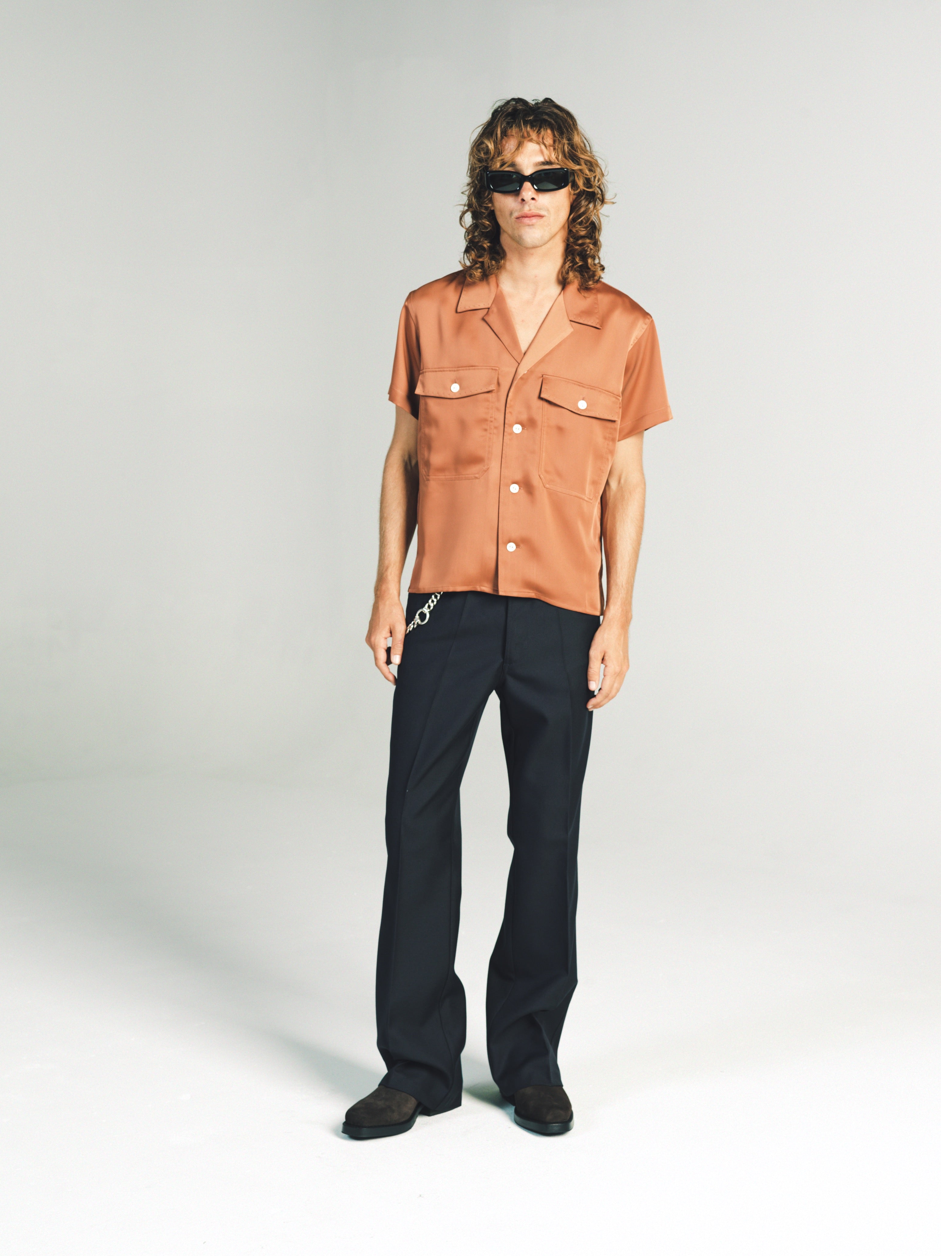 second layer 19aw box shirts jackets ファッション