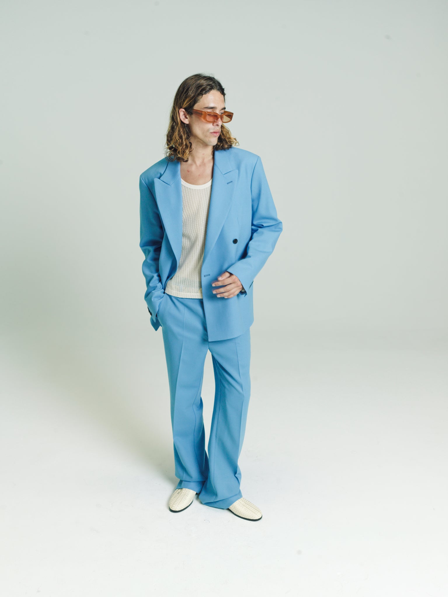 Pico Blazer | Baby Blue