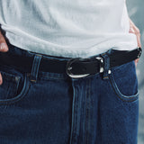 DOC BELT | BLACK SILVER
