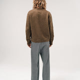 VEXED V-NECK | BROWN