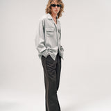 CHURCH SHIRT | GRAY SPECKLE