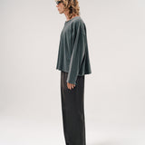 THRASHER LS TEEE | BLACK