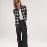 LOGAN OMBRE LS SHIRT | OLIVE CHECK