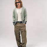 CHEVY CARDIGAN | GREEN/BLACK