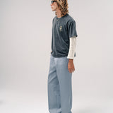 BABY BAGGY TEE ROSE | BLACK