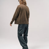 CHEVY CARDIGAN | BROWN