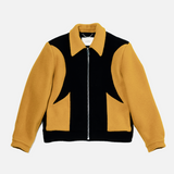 CORKY JACKET | BLACK/MUSTARD